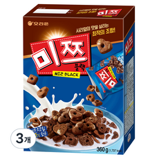 미쯔 시리얼팩, 360g, 3개