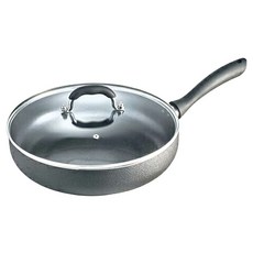 ZHENG NIU 正牛 黑金剛導磁不沾平底鍋 28cm 附鍋蓋, 1個