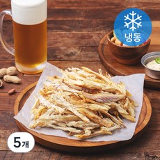 해맑은푸드 손질 먹태채, 90g, 5개