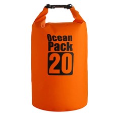 S-SportPlus+ PVC防水收納袋 20L 橘色 i3001002-05, 39 x 60cm