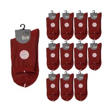 D&G BEAUTY 直條暗紋3/4女襪