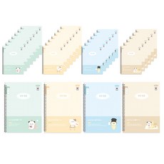 PENPIA 2 000 小學線圈筆記本 8格漢字 共用, 30個, 隨機出貨