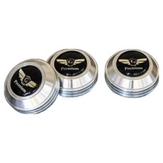 鋁製Logo車牌螺絲, 3個, A16 Equus鍍鉻銀