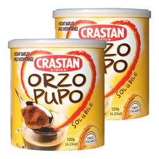 CRASTAN 可洛詩丹 Orzo義大利大麥茶粉, 120g, 1罐, 2罐