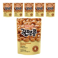 머거본 꿀땅콩, 70g, 6개