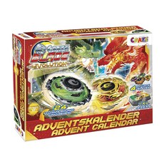 CRAZE 戳戳樂降臨曆 戰鬥陀螺 24 Turn Around! 4個獨家陀螺 + XL Arena, 1盒