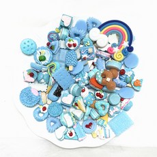 BINGOBINGO 天空薄荷色調 裝飾配件 30入, 隨機出貨, 1個