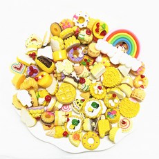 BINGOBINGO 黃色调裝飾配件 30入, 隨機出貨, 1個