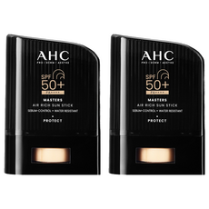 AHC 마스터즈 에어리치 선스틱 SPF50+ PA++++, 14g, 2개