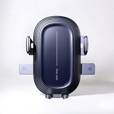 Oasis L1一鍵式車用手機支架 送風口型, 1個, 黑色