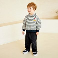 WALTONKIDS 兒童日常直筒棉褲