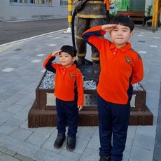 RAINBOW TREE 早期的兒童裝扮服裝萬聖節服裝119消防連衣裙長褲套裝