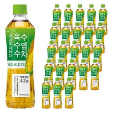더하다 옥수수수염차 플러스, 500ml, 24개