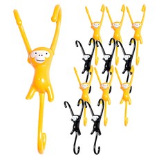 River Green 猴子多用途雙臂掛架, 隨機出貨, 12個