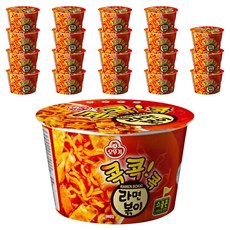 오뚜기 콕콕콕 라면볶이 용기 120g, 20개