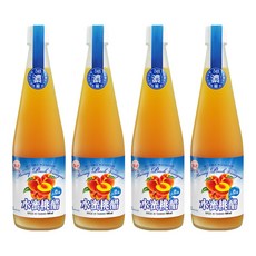 崇德發 水蜜桃醋, 500ml, 4瓶