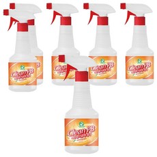 청소해결사 크린피비 찌든때 기름때 제거, 650ml, 6개