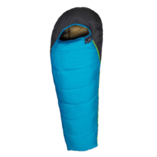 GLOBE TROTTER 遊遍天下 台灣製保暖防風防潑水羽絨睡袋 1.5kg D800, 藍色, 1個