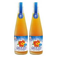 崇德發 水蜜桃醋 5倍濃縮, 500ml, 2瓶
