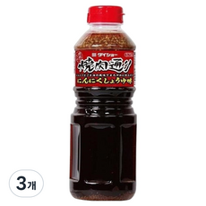 다이쇼 야키니쿠 거리 마늘 간장 소스, 575g, 3개