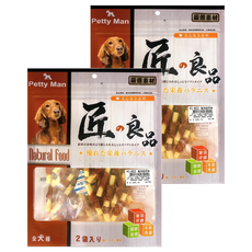 Petty Man 匠之良品 雞肉起司棒 狗零食, 雞肉起司, 160g, 2袋