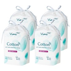 Vimi 薇迷 親膚棉柔巾 全棉面巾, 80張, 4包