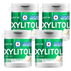 롯데자일리톨 오리지날, 100g, 4개
