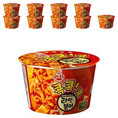오뚜기 콕콕콕 라면볶이 용기 120g, 10개