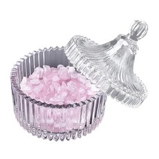 宮廷風菱紋消磁碗 Set 礦物材質, 透明色