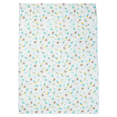 PUKU 藍色企鵝 印花紗布大浴巾