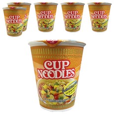 NISSIN 日清 碗裝海鮮咖哩湯麵 71g, 6入