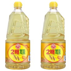 오뚜기 2배 양조식초, 1.5L, 2개
