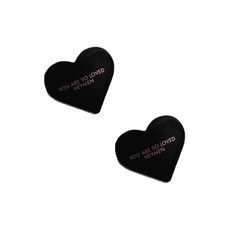 PDS홈데코 SIMPLE 아크릴 도형 마그넷 2p, 블랙