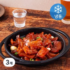 에브리쿡 매콤양념 돼지 껍데기 (냉동), 300g, 3개