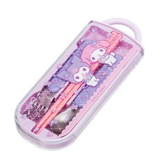 Skater 三人餐具套組, 黑見, 勺子+叉子+筷子+箱子