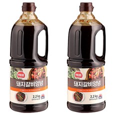 Haepyo 豬排骨調味醬, 2.2kg, 2個