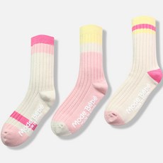 Modbebe 兒童羅紋襪 3雙組