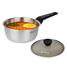 키친아트 인덕션 벨루체 편수 라면냄비, 18cm, 혼합색상, 1개