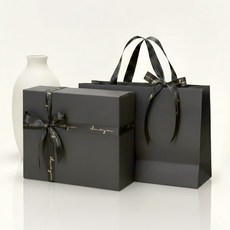 인디케이 올인원 선물포장 키트, 블랙, 3세트