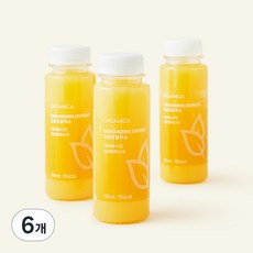 올가니카 과채주스 청귤자몽주스, 190ml, 6개
