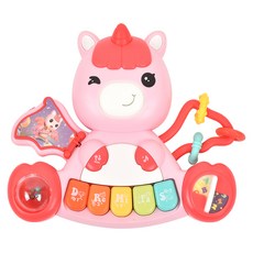OZ TOY 獨角獸鋼琴旋律玩具, 粉色的