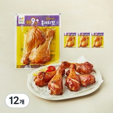 주부구단 훈제치킨 닭다리 2입, 120g, 12개