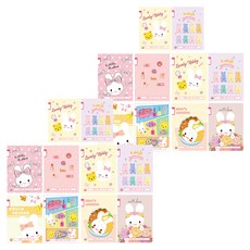 Young Art 小學 1-2 Untitled Note 17 Lines For Girls, 隨機出貨, 20入