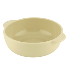 sillymann 奶油色幼童麥片碗 WSB2022, 奶油黃, 1個