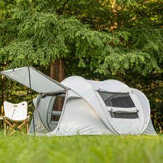 아이두젠 마운트프로 노바 원터치 팝업 텐트 그늘막, 애쉬그레이, 4~5인용