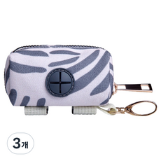 바이데 강아지 편한 풉백파우치, 3개, 1개입, 무늬 그레이