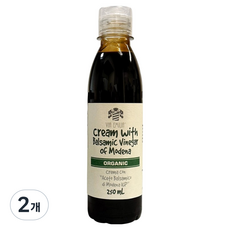 VIA EMILIA 有機巴薩米克膏醬, 2個, 250ml