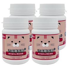 沛威 離胺酸, 補充貓咪必需胺基酸, 60g, 補充必需胺基酸, 4罐