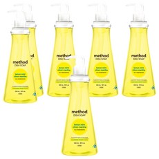 method 美則 蔬果碗盤洗潔液 萊姆薄荷, 532ml, 6瓶