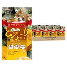 DoggyMan 多格漫 野菜雞肉泥 犬用, 南瓜, 56g, 12包